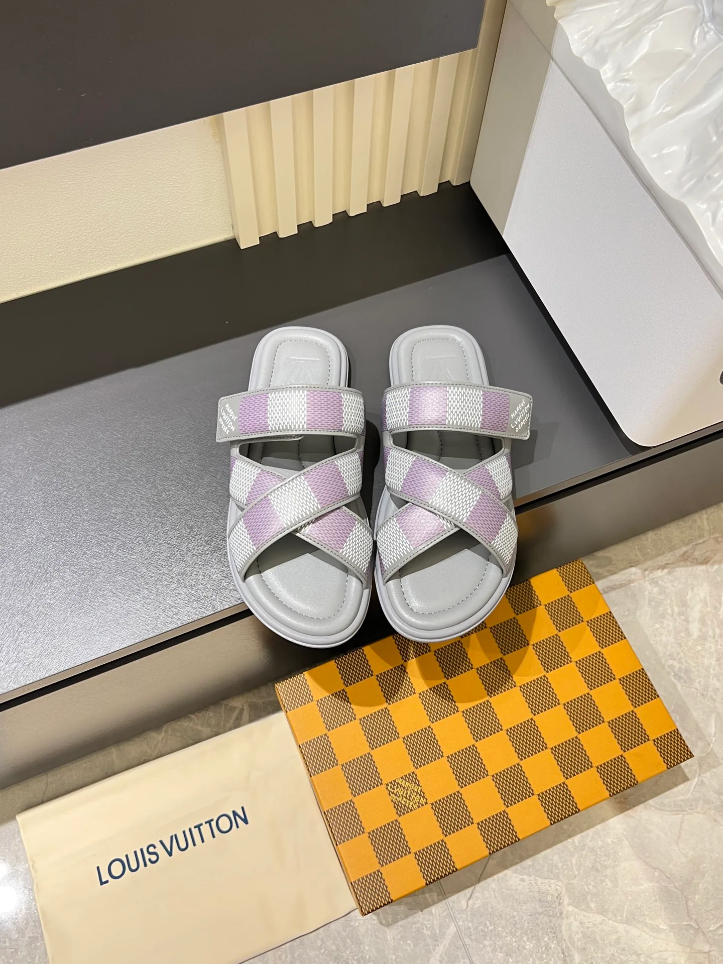 Шлепанцы Мужские Louis Vuitton 5070829