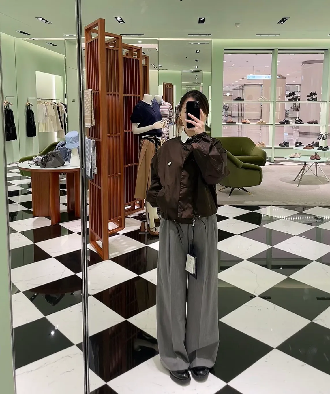 Куртки И Пуховики Женские Prada 17941379