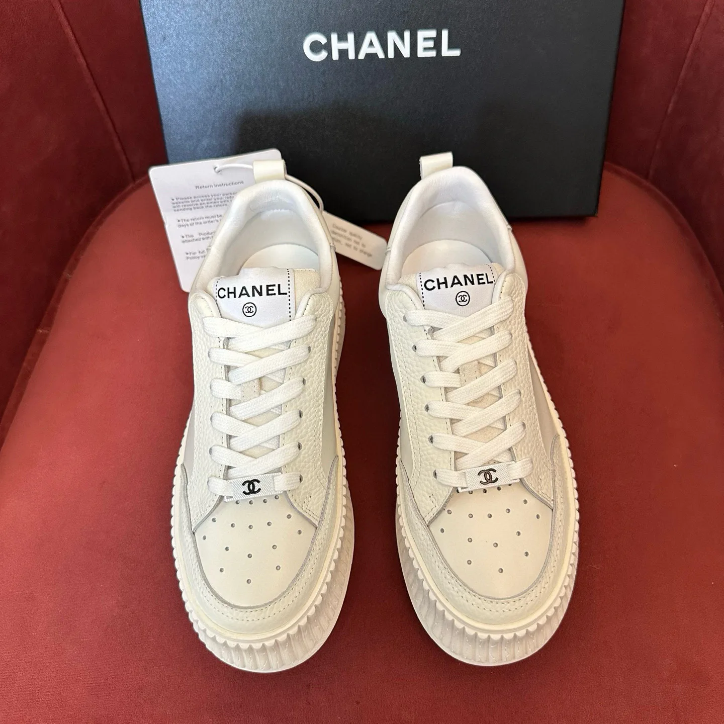 Кроссовки Женские Chanel 541771