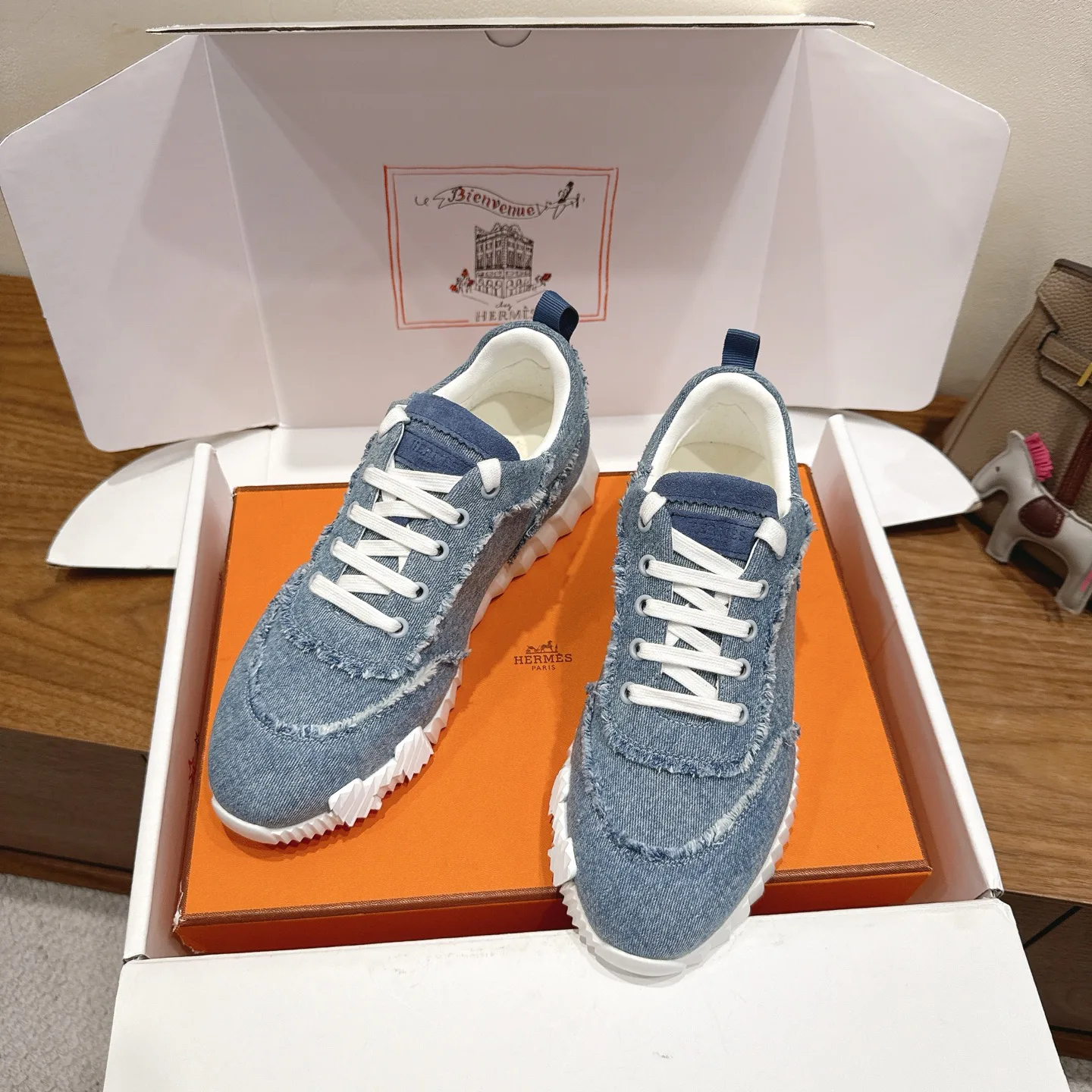 Кроссовки Женские Hermes 4214623