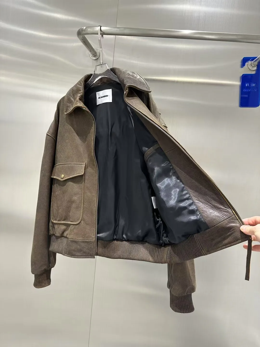 Кожаные Куртки И Дублёнки Женские Jil Sander 12778615
