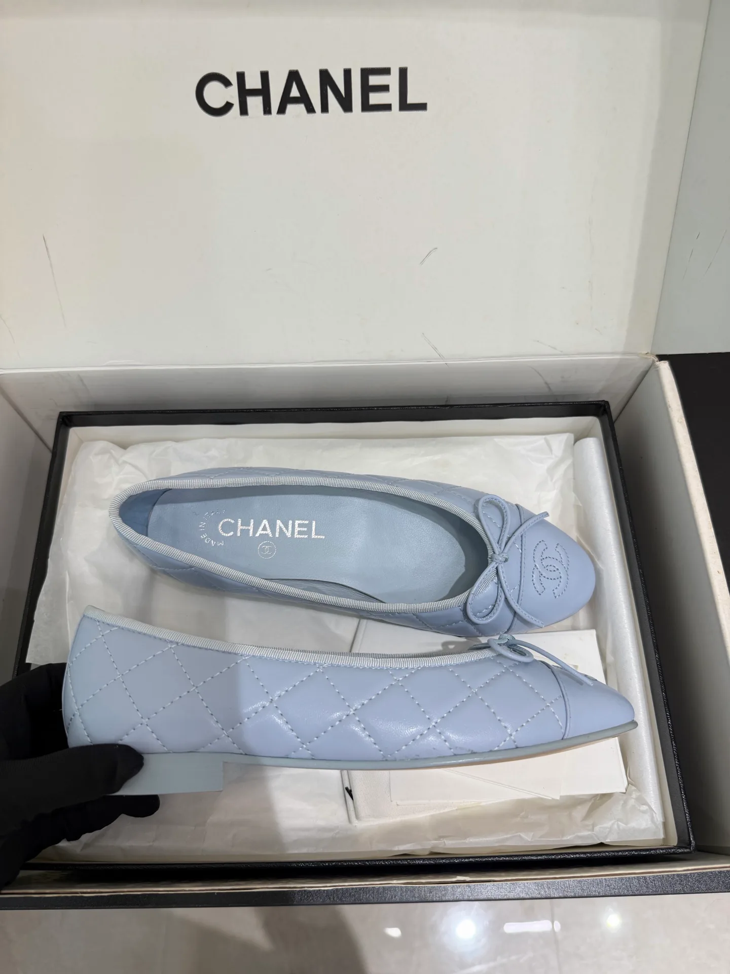 Балетки Женские Chanel 17956378