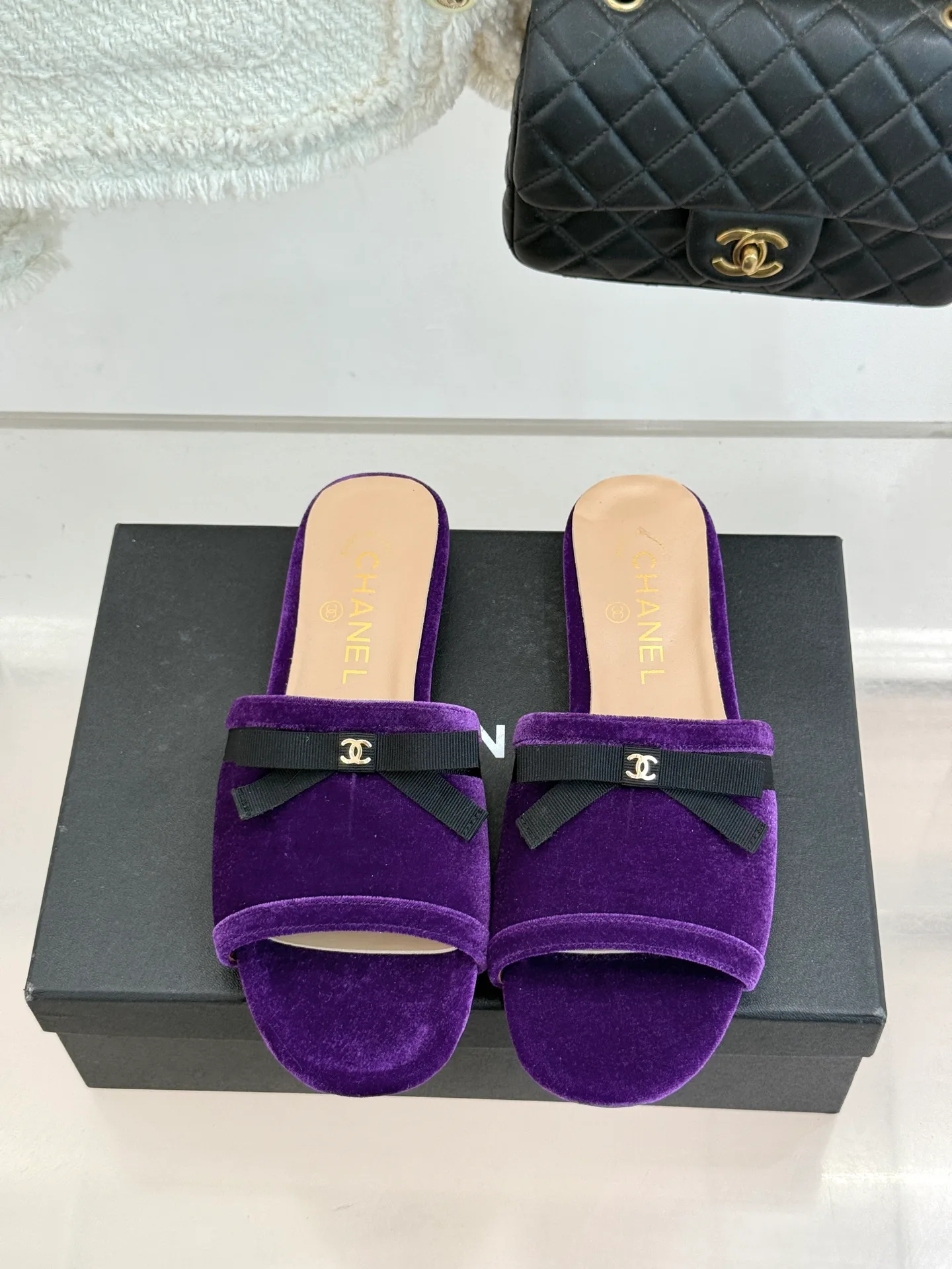 Шлепанцы Женские Chanel 12958165