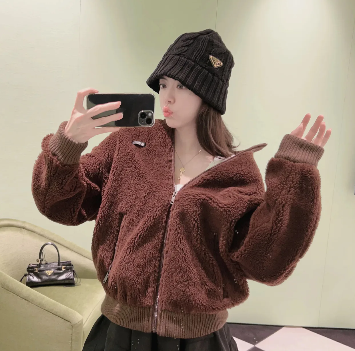 Куртки И Пуховики Женские Prada 402967