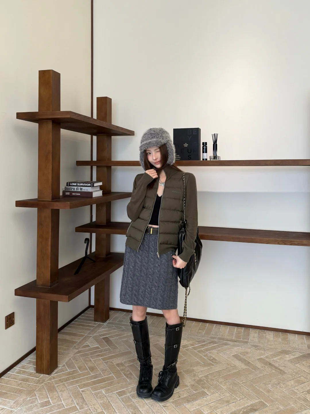 Куртки И Пуховики Женские Miu Miu 628752