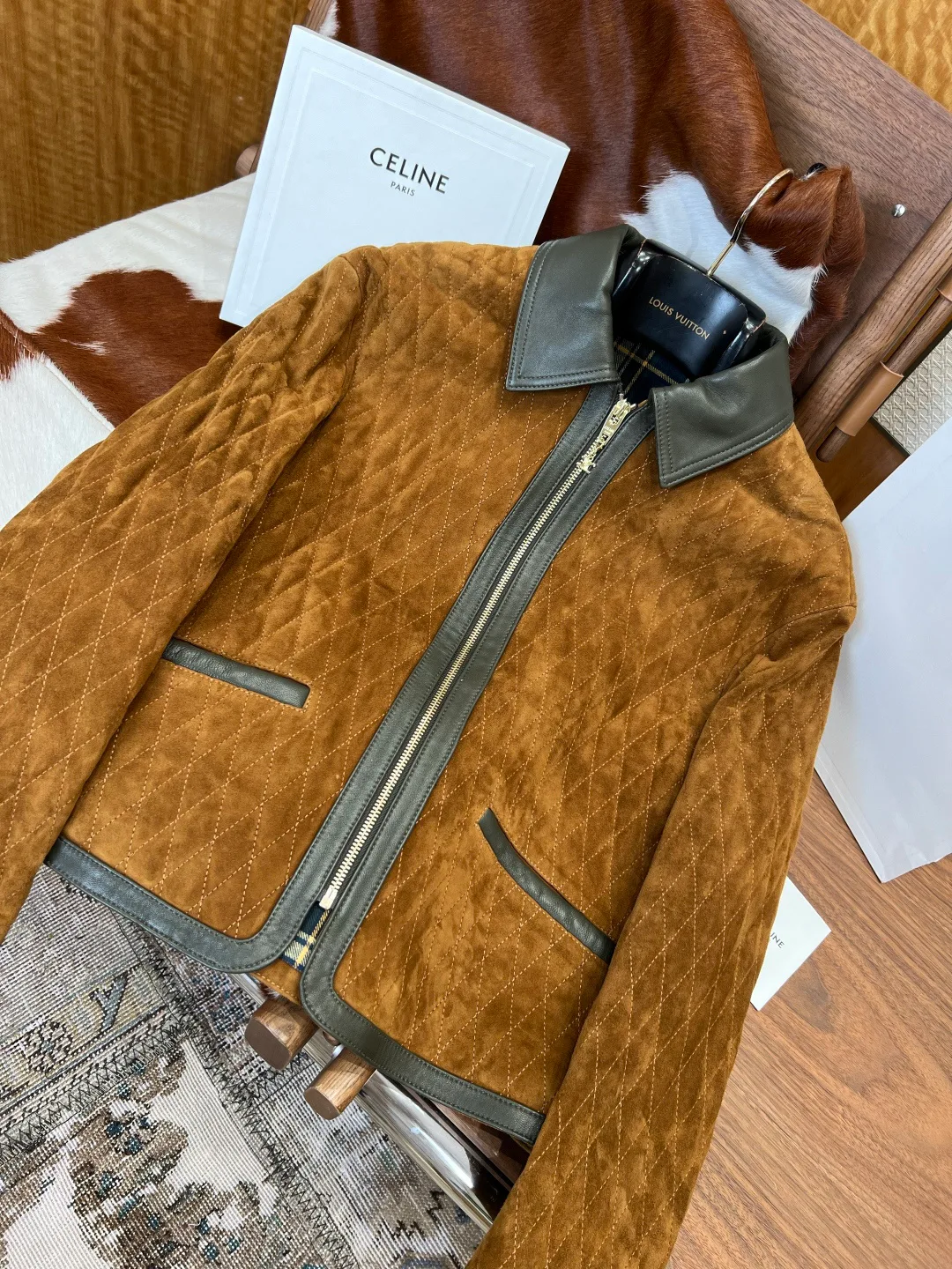 Кожаные Куртки И Дублёнки Мужские Celine 11182722