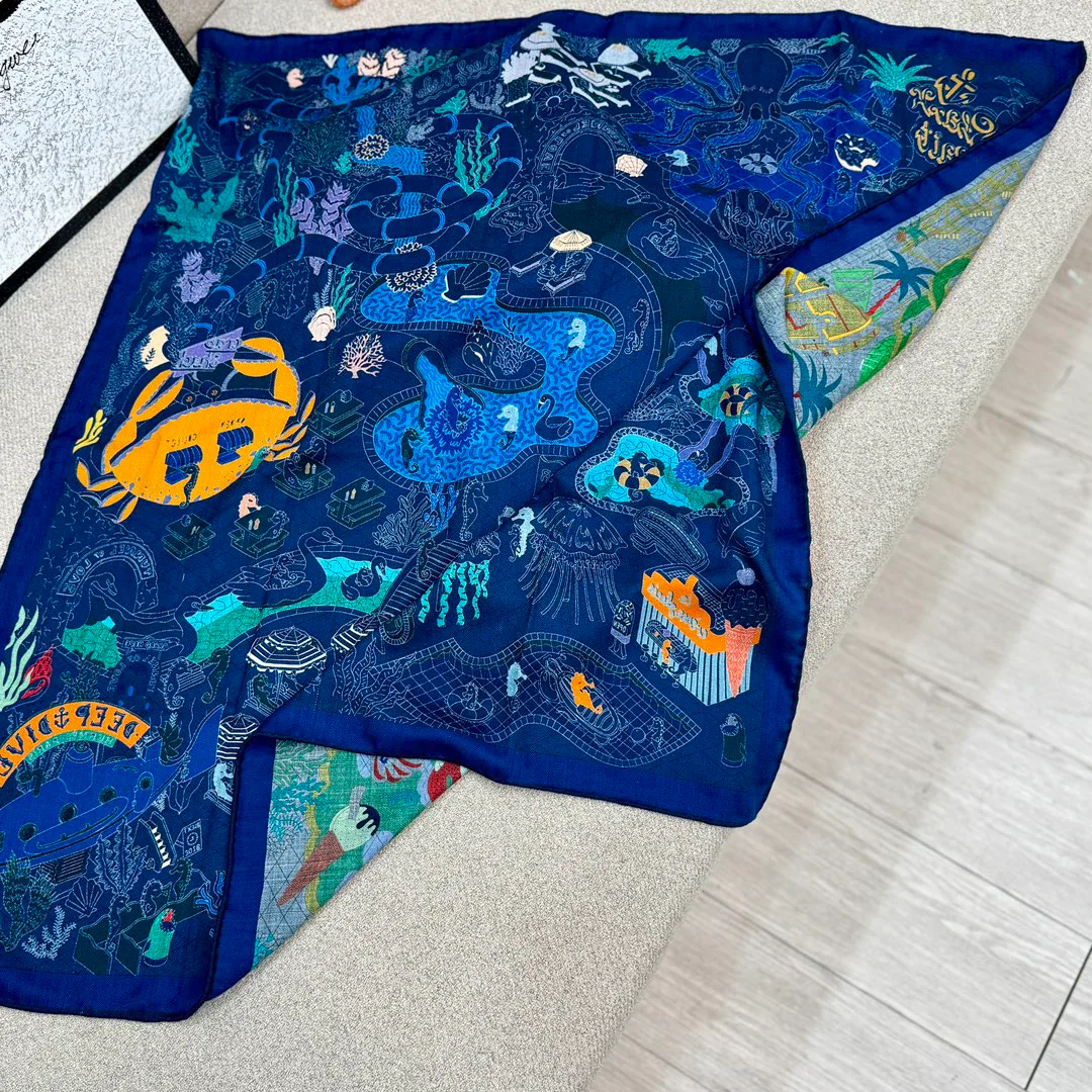 Платки Hermes 17991460