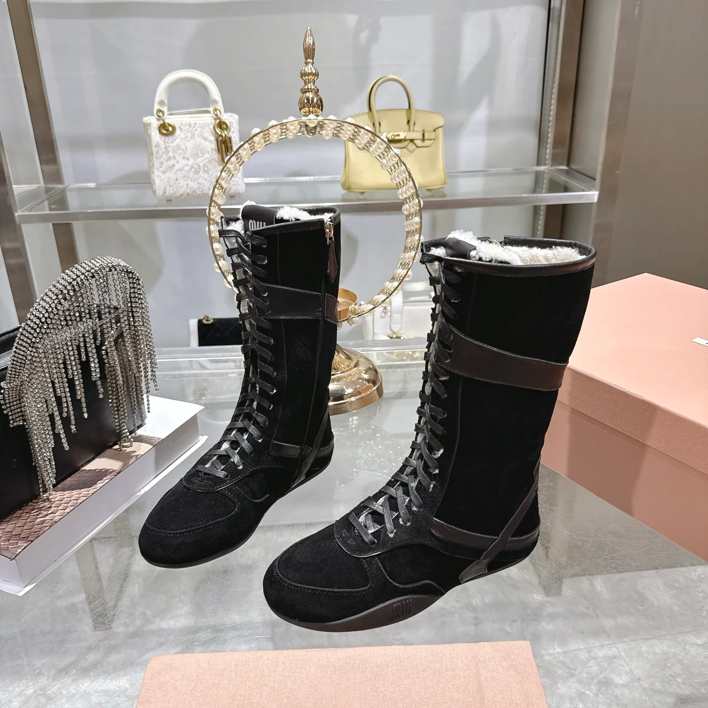 Сапоги Женские Miu Miu 347786
