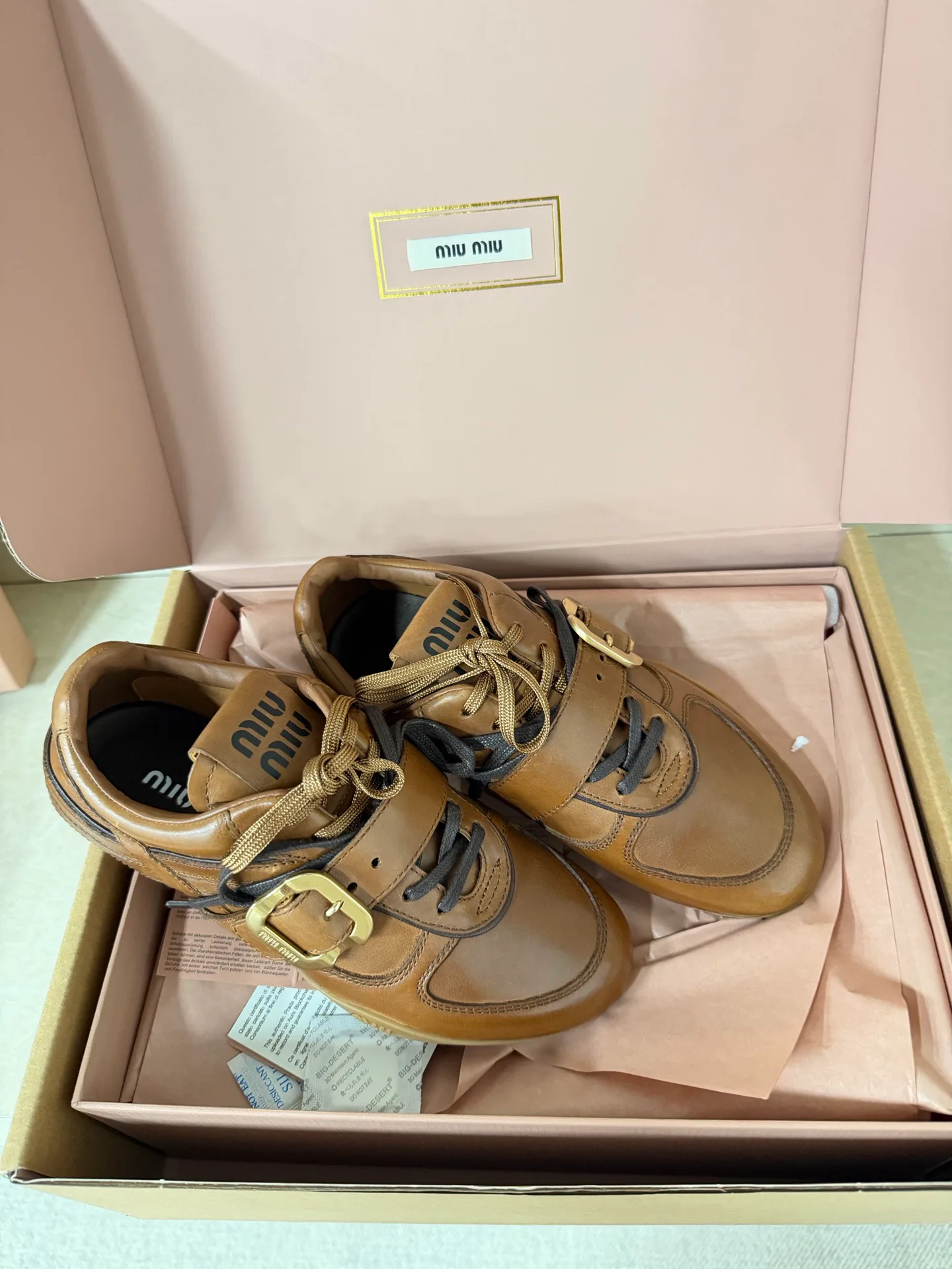 Кроссовки Женские Miu Miu 615821