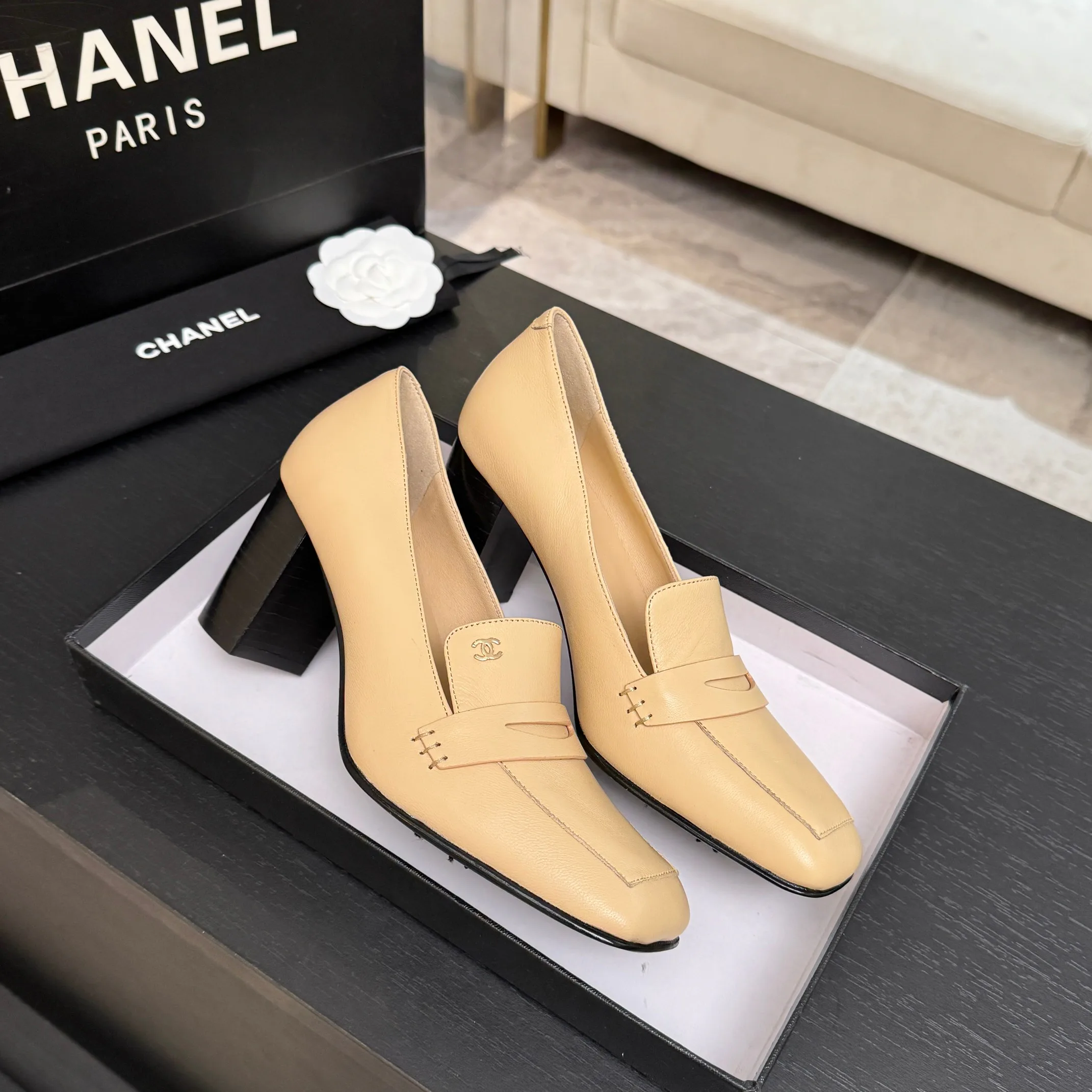 Лоферы И Мокасины Женские Chanel 18063093