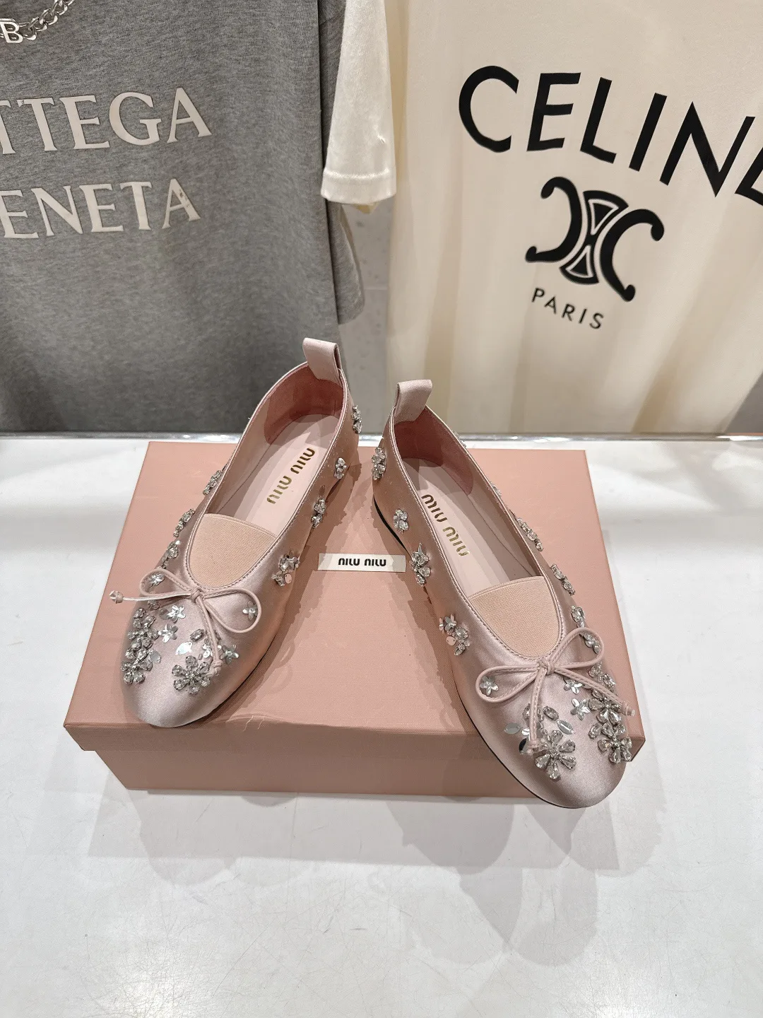 Балетки Женские Miu Miu 12847577