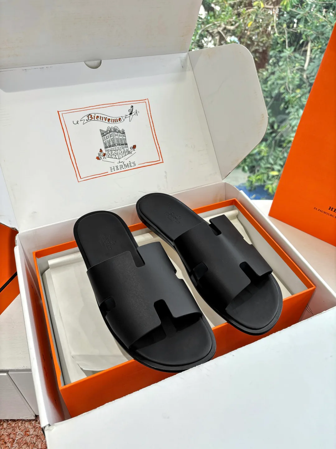 Шлепанцы Мужские Hermes 954112