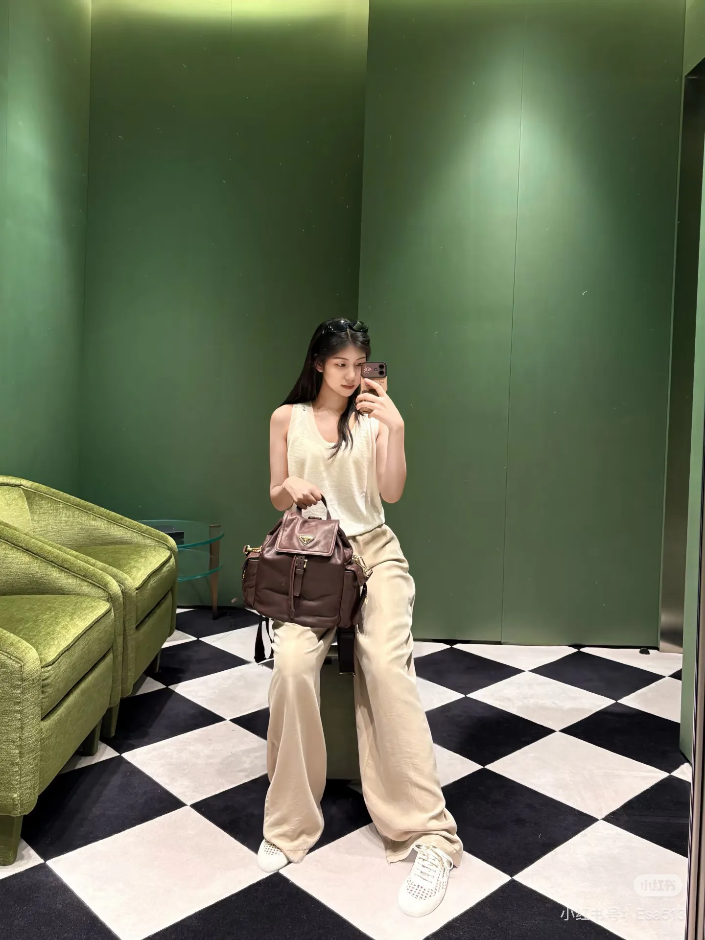 Брюки Женские Prada 17343588