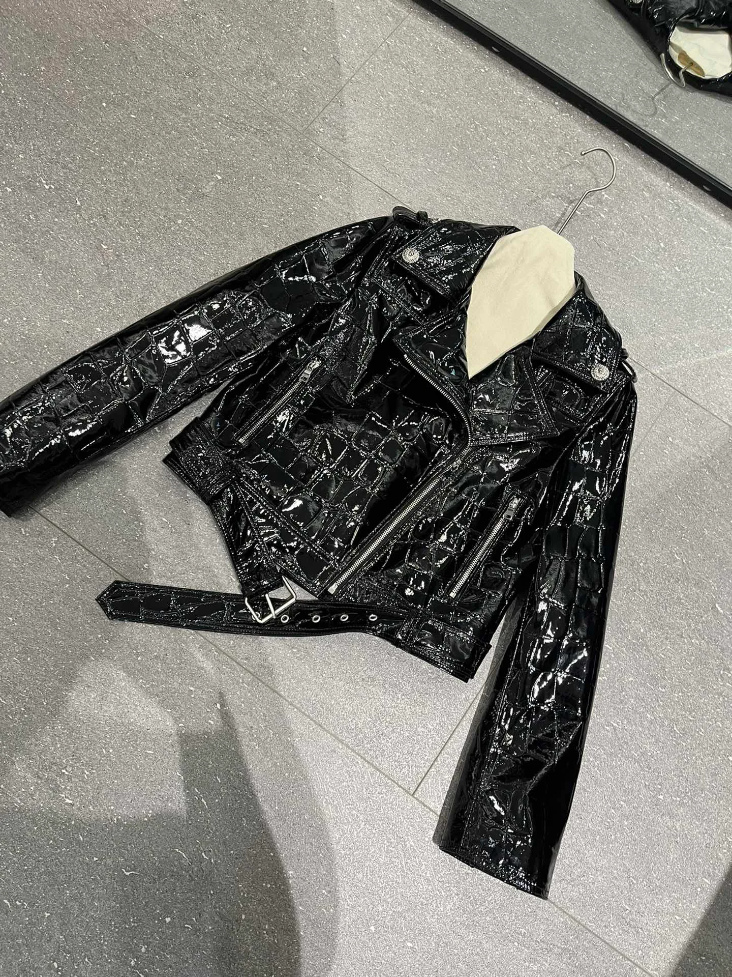 Кожаные Куртки И Дублёнки Женские Balmain 10088579