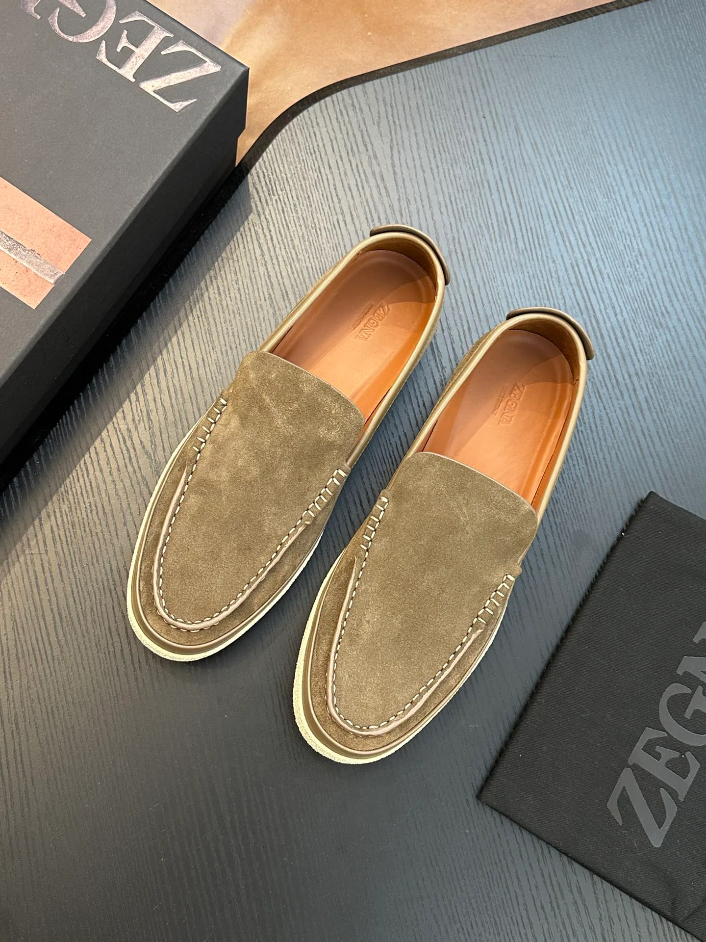 Лоферы Мужские Zegna 179548