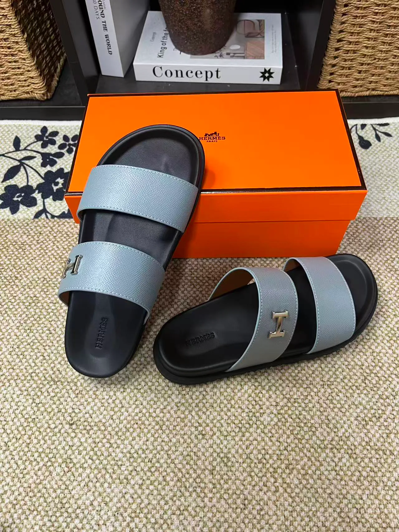 Шлепанцы Женские Hermes 991639