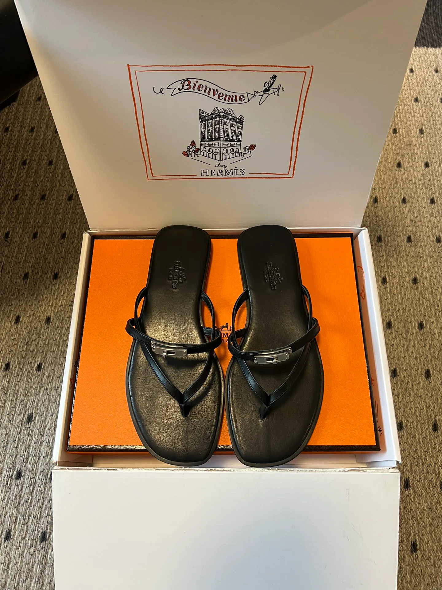 Шлепанцы Женские Hermes 10209522
