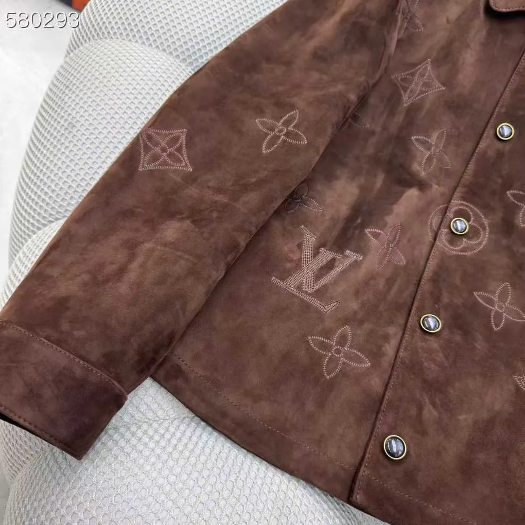 Кожаные Куртки И Дублёнки Мужские Louis Vuitton 10088571