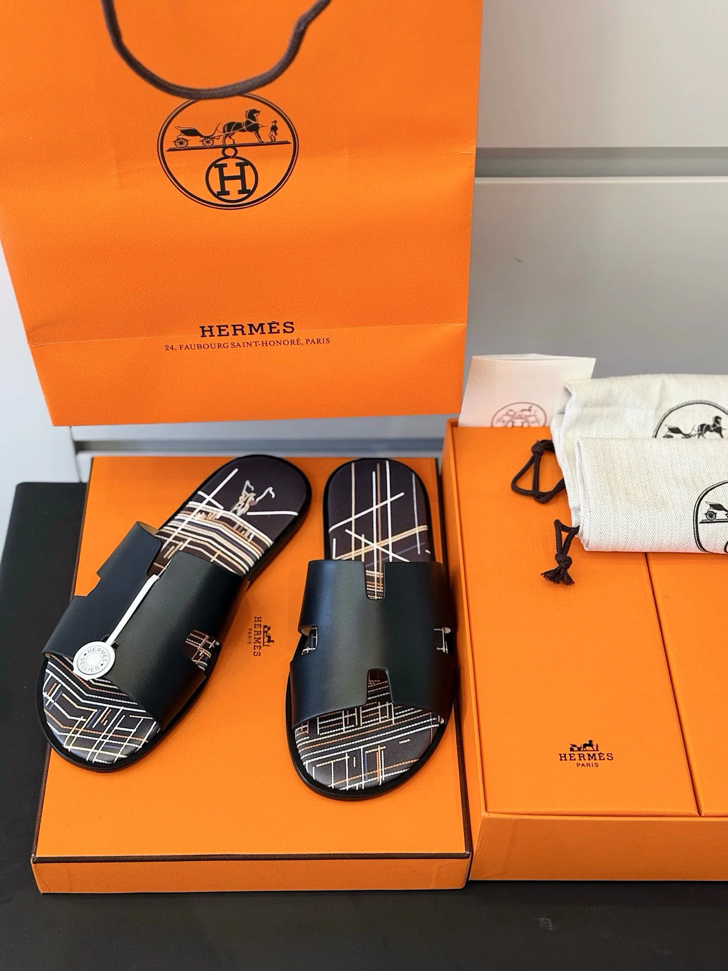 Тапочки Мужские Hermes 13182400