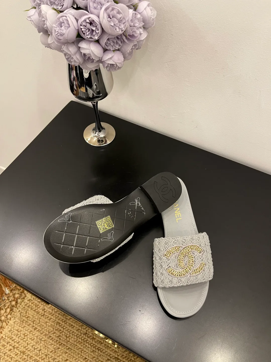 Шлепанцы Женские Chanel 48857