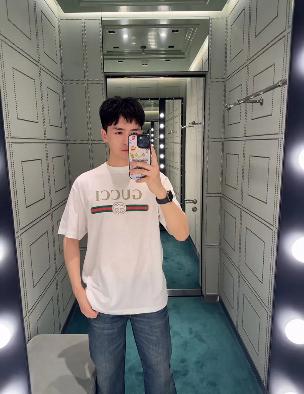 Футболки Мужские Gucci 17527155