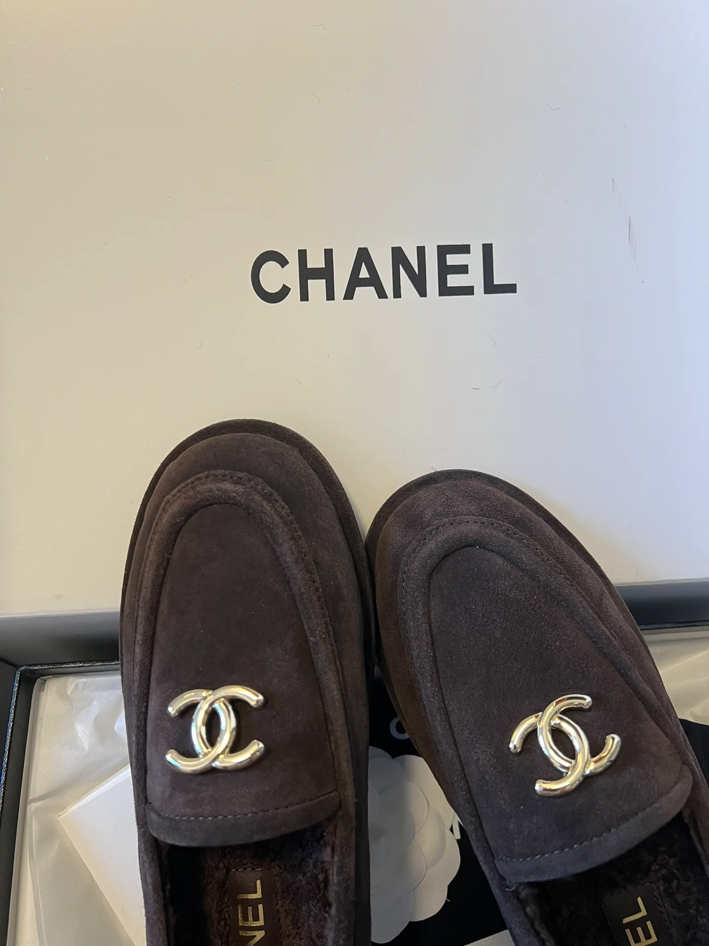 Лоферы И Мокасины Женские Chanel 18294576