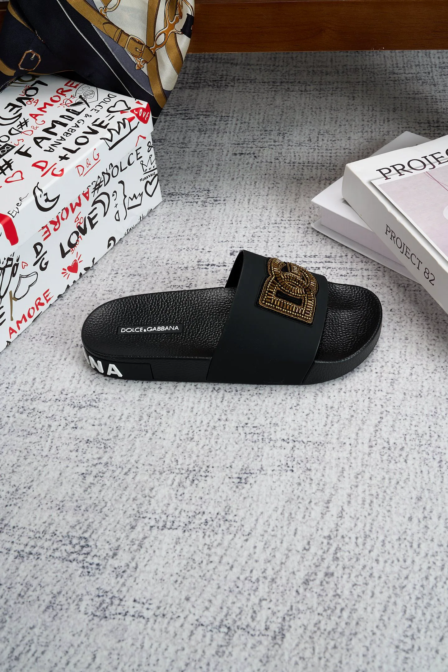 Шлепанцы Женские Dolce & Gabbana 283919