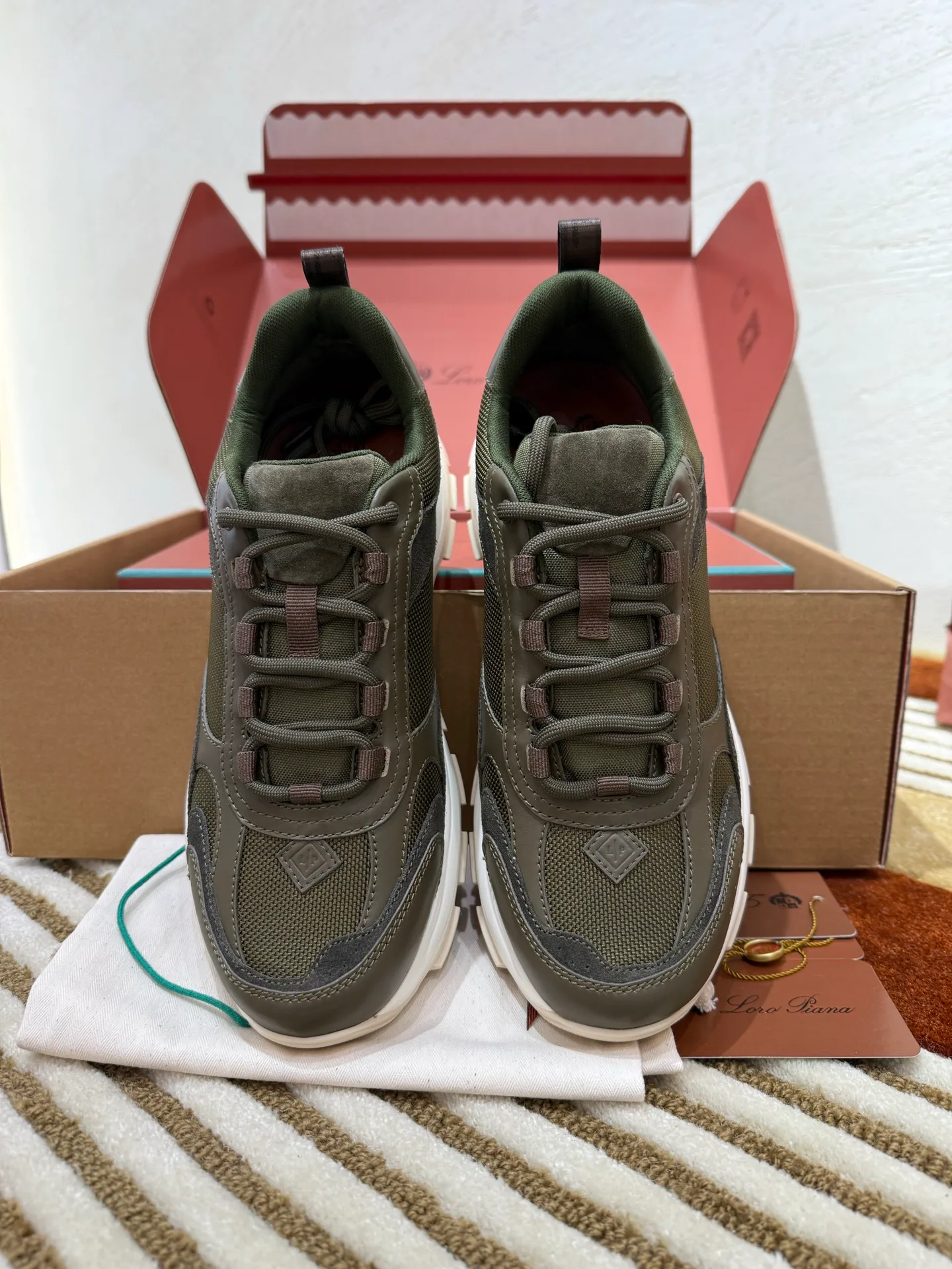 Кроссовки Мужские Loro Piana 4545204