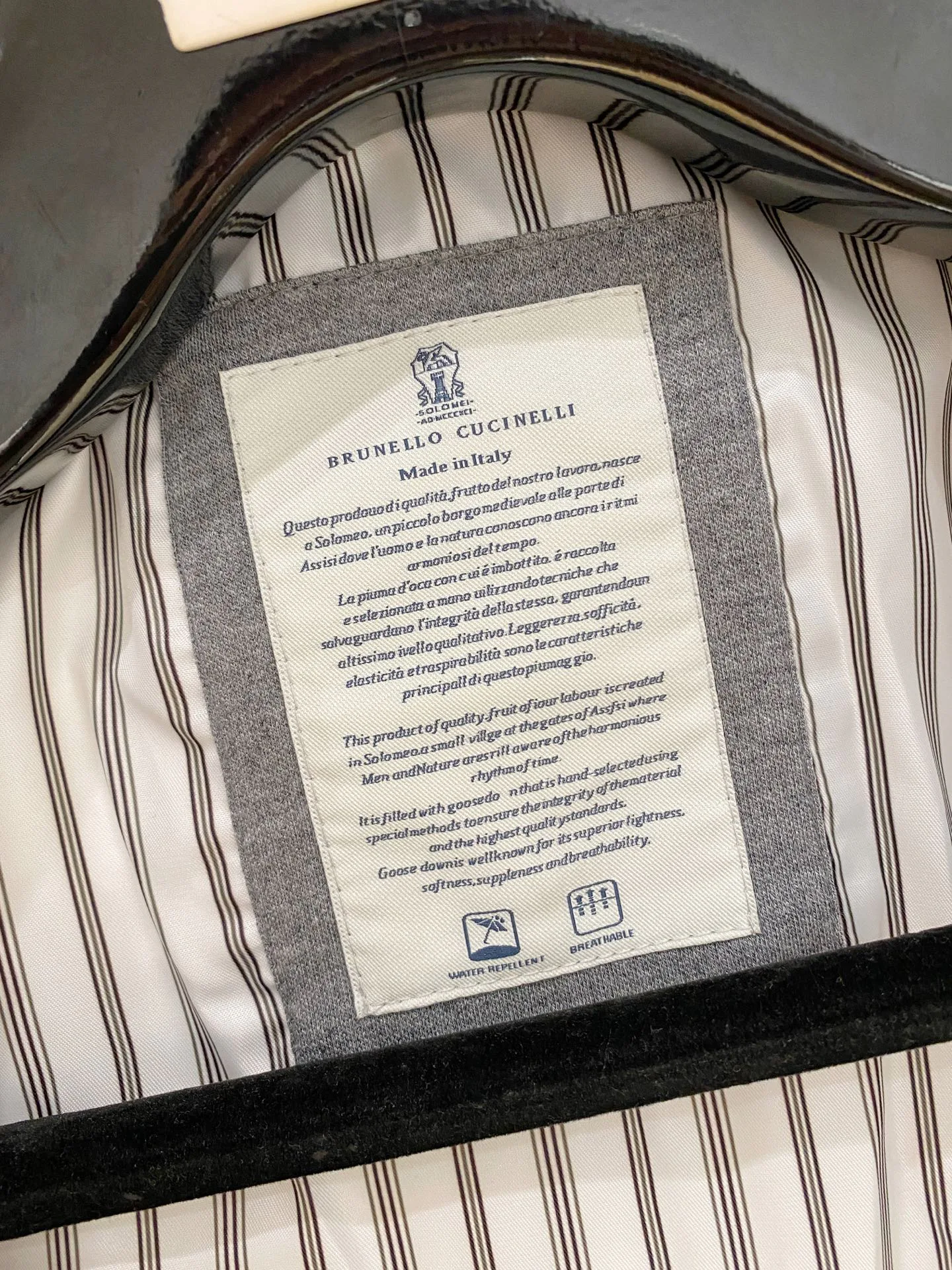 Куртки И Пуховики Мужские Brunello Cucinelli 789125