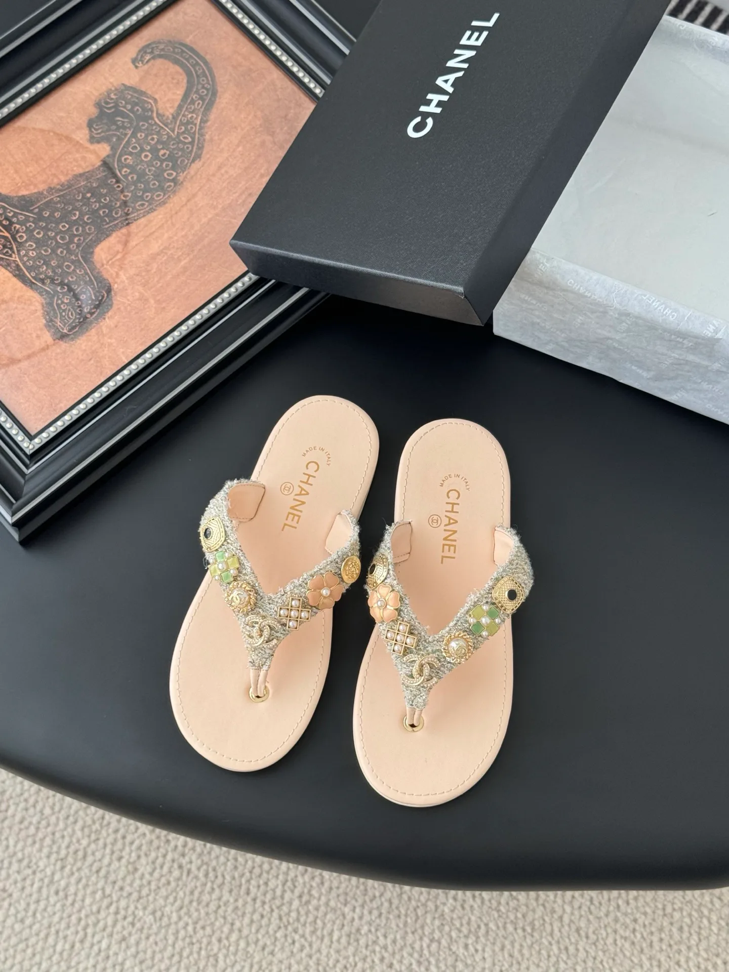 Шлепанцы Женские Chanel 23380