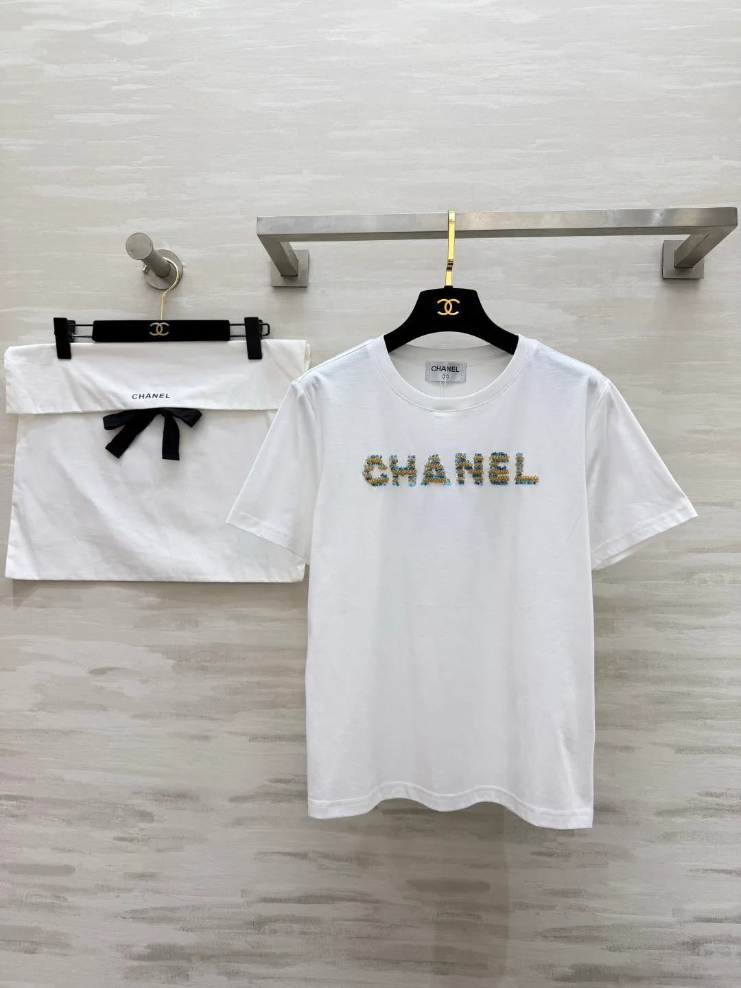 Футболки Женские Chanel 13583897