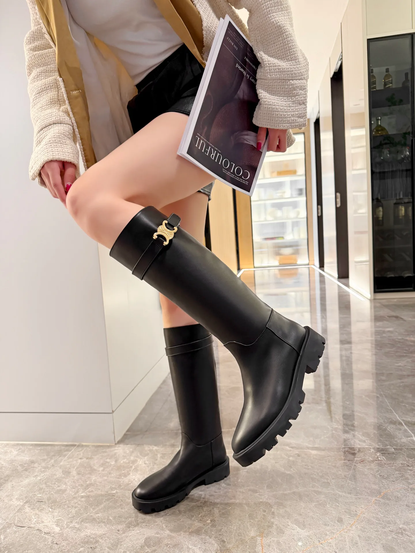 Сапоги Женские Celine 18025453