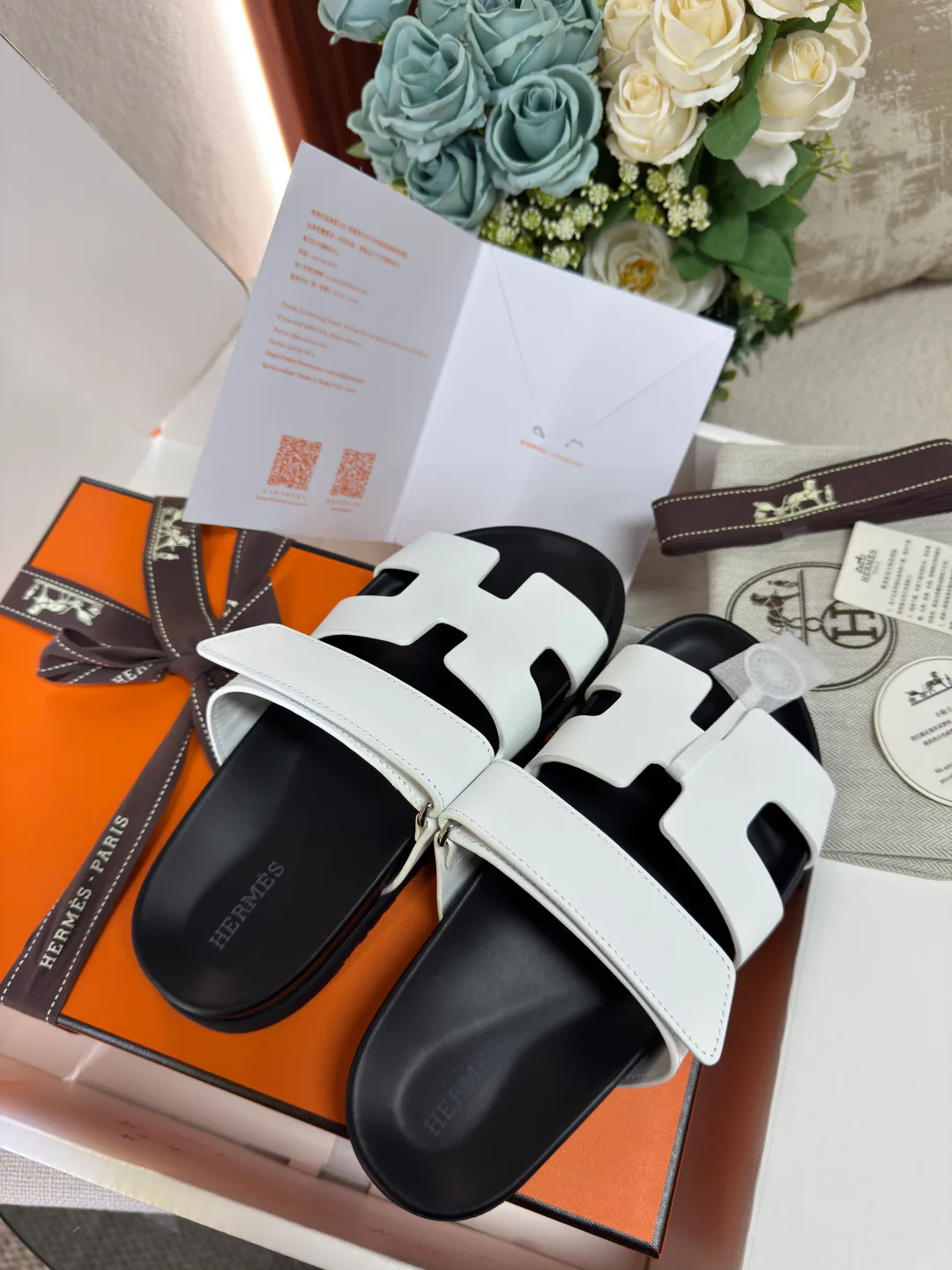Шлепанцы Женские Hermes 16736