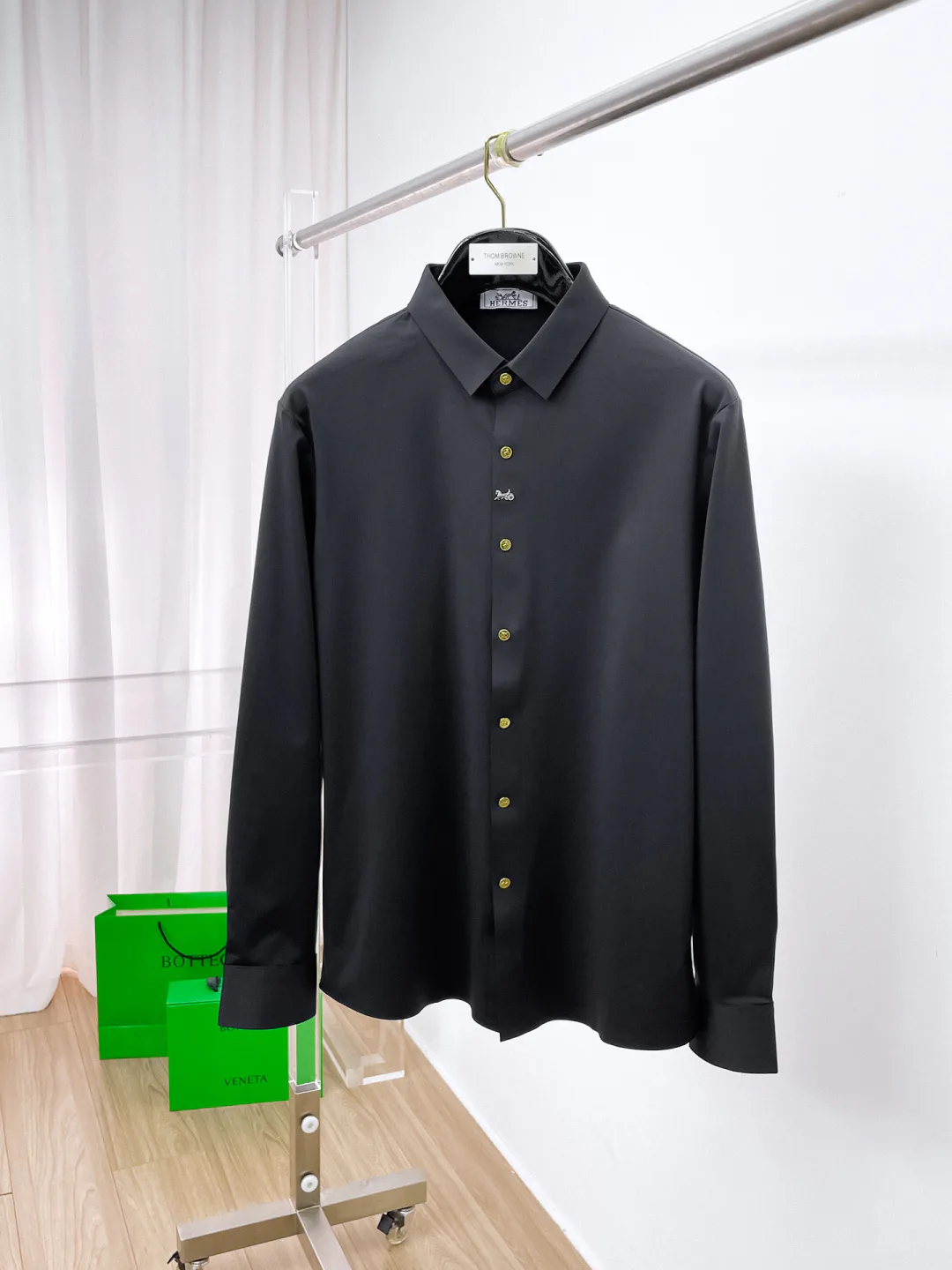 Рубашки Мужские Hermes 18706389