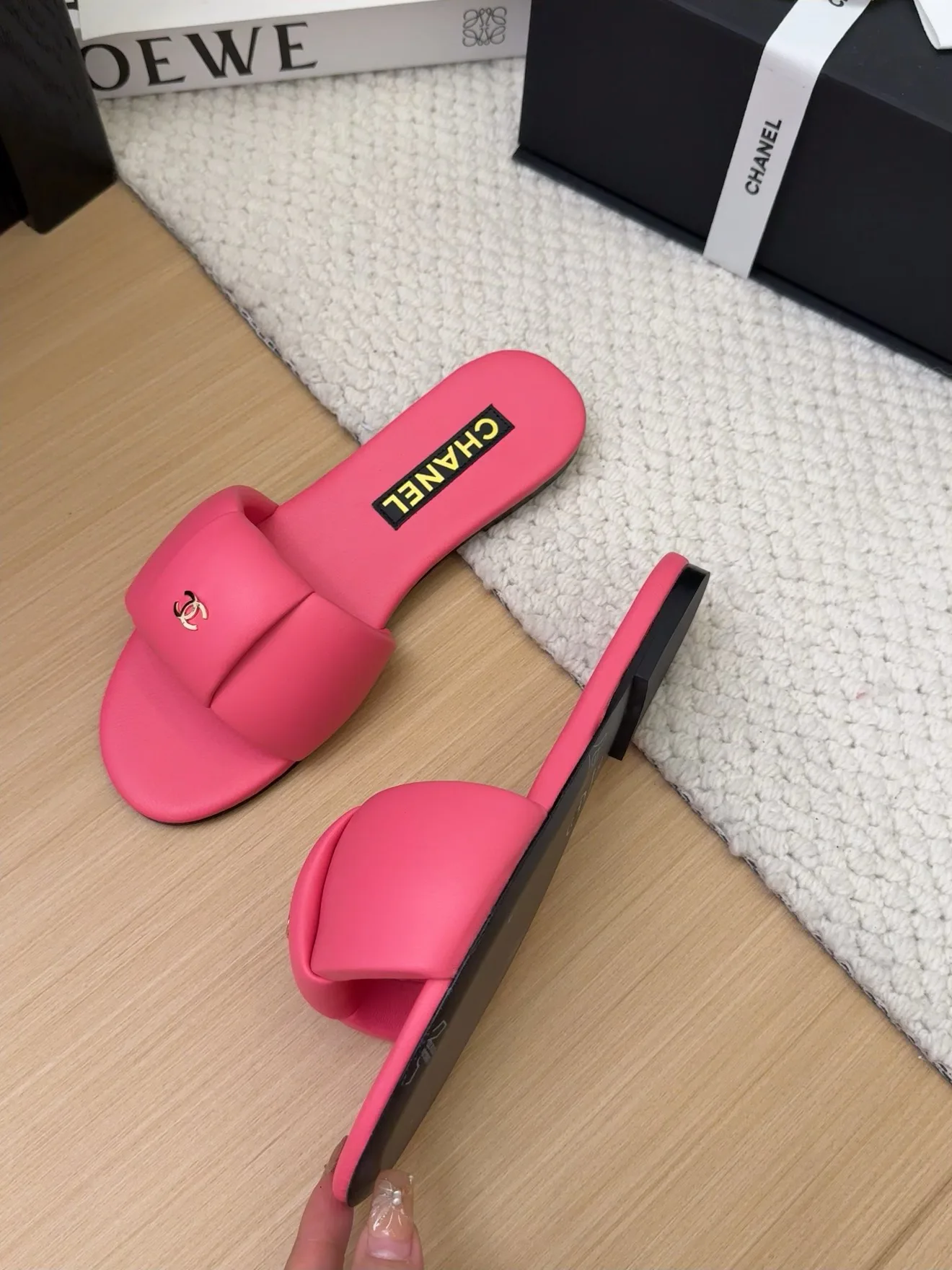 Шлепанцы Женские Chanel 28360