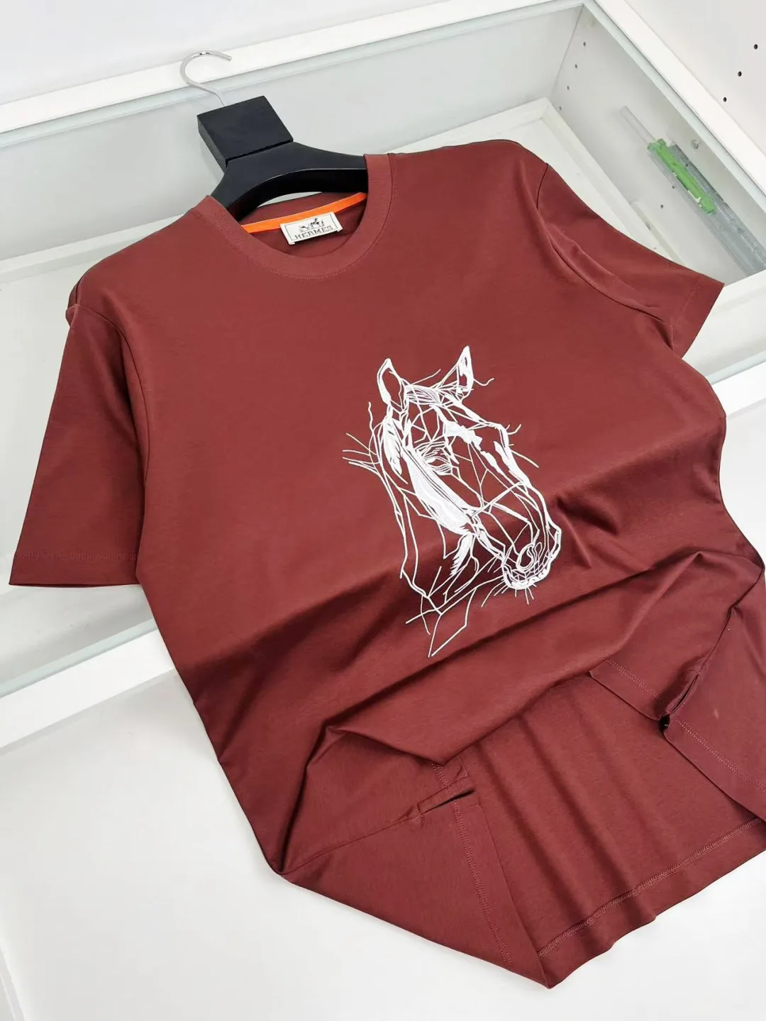 Футболки Мужские Hermes 1446109