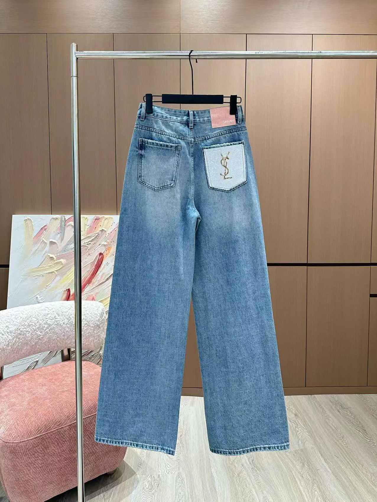 Джинсы Женские Saint Laurent 29612