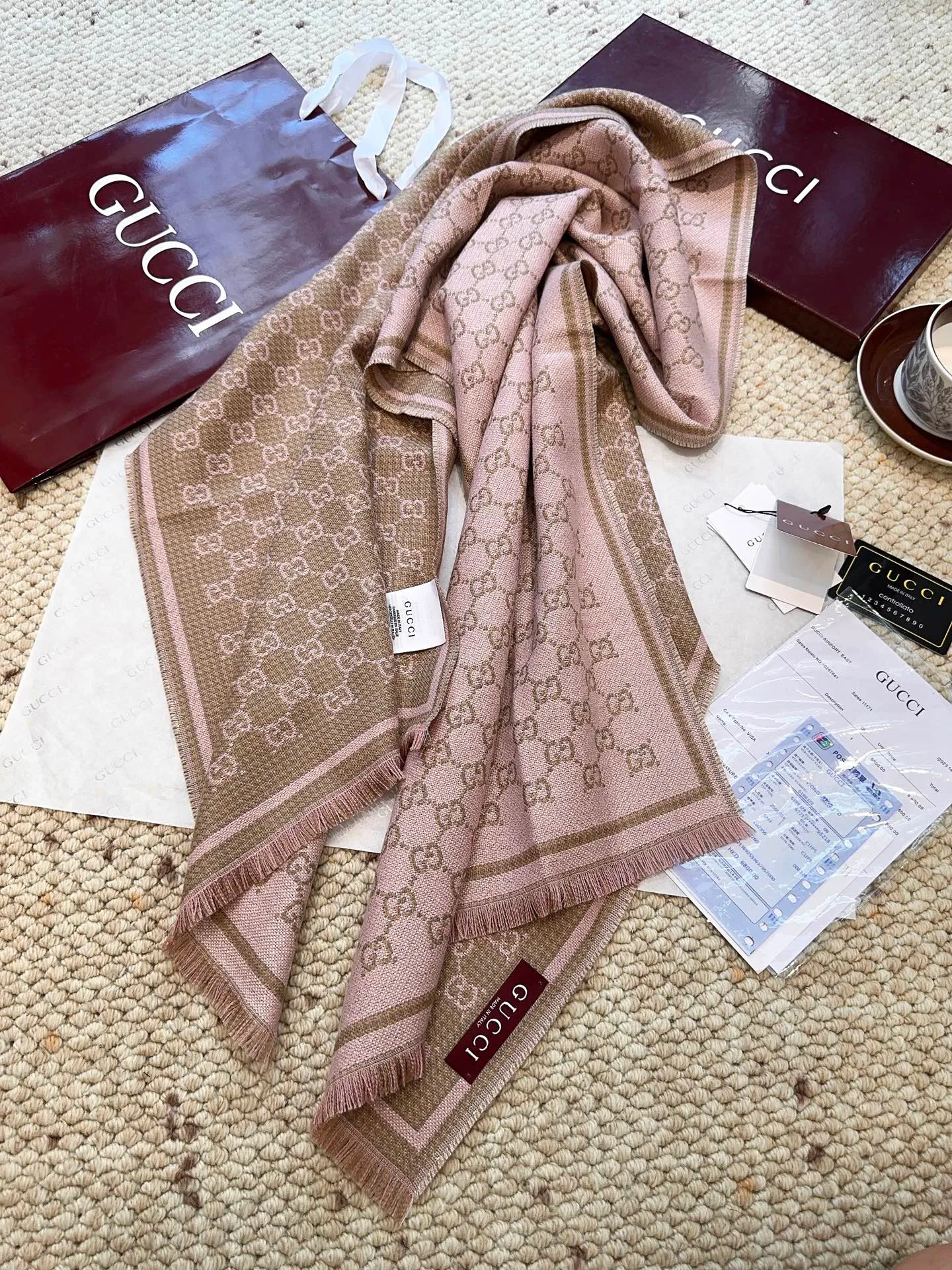 Шарфы Gucci 475728