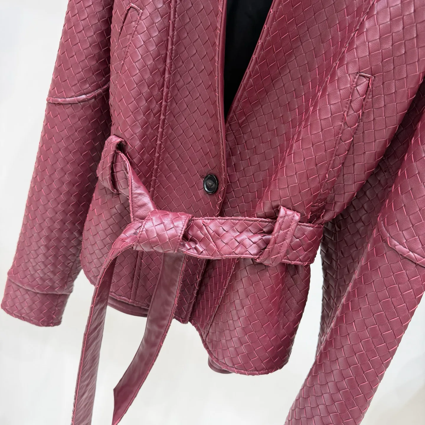 Кожаные Куртки И Дублёнки Женские Bottega Veneta 18115006