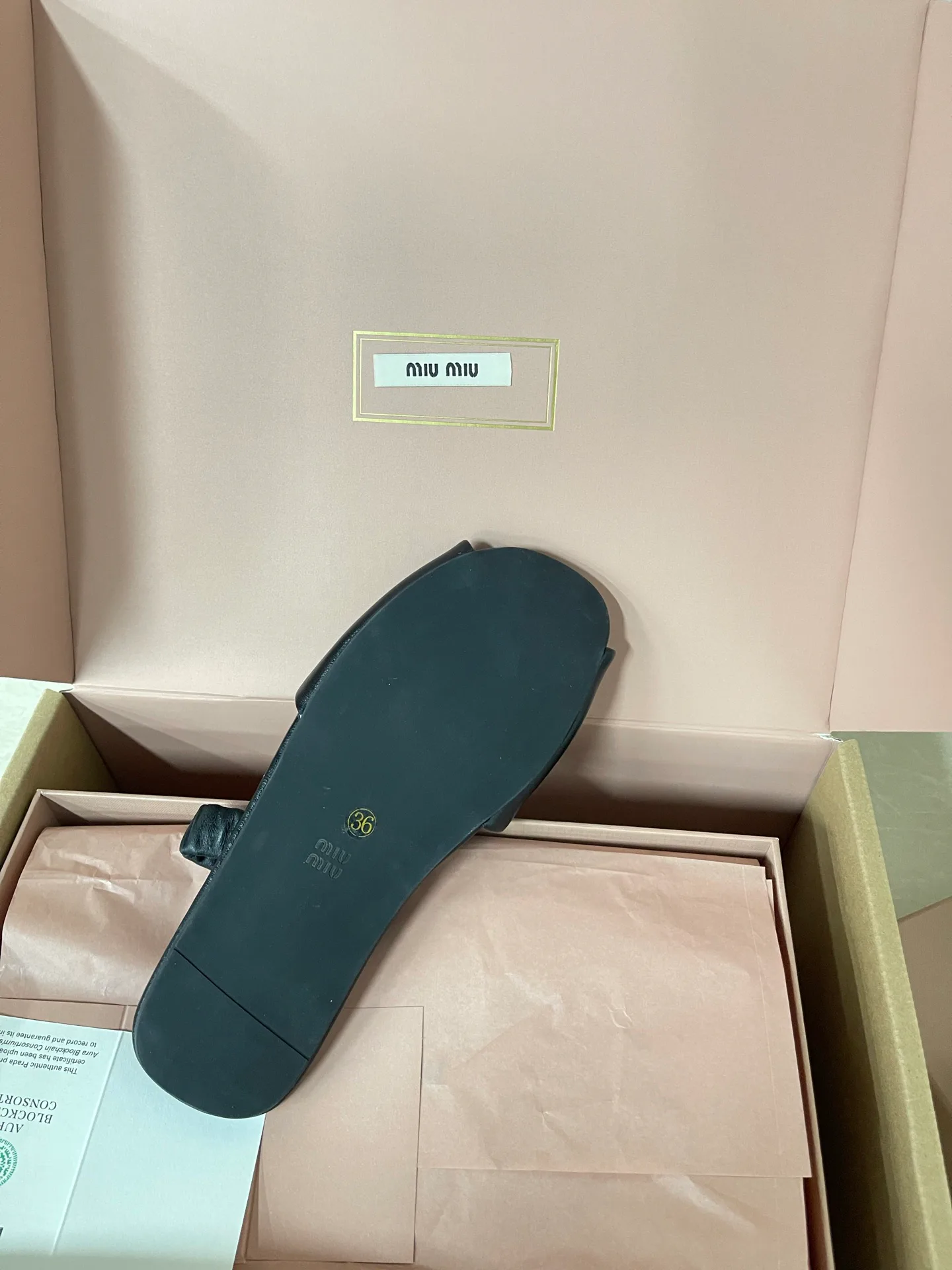 Шлепанцы Женские Miu Miu 31040