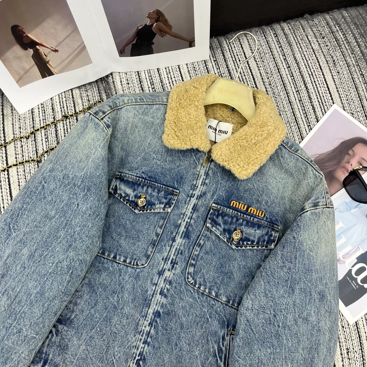 Куртки И Пуховики Женские Miu Miu 5060394