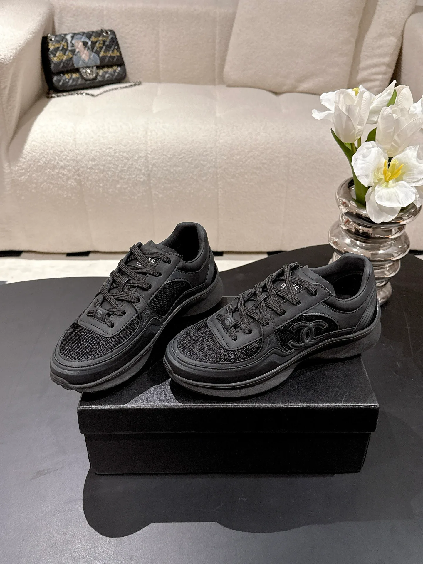 Кроссовки Женские Chanel 1824804