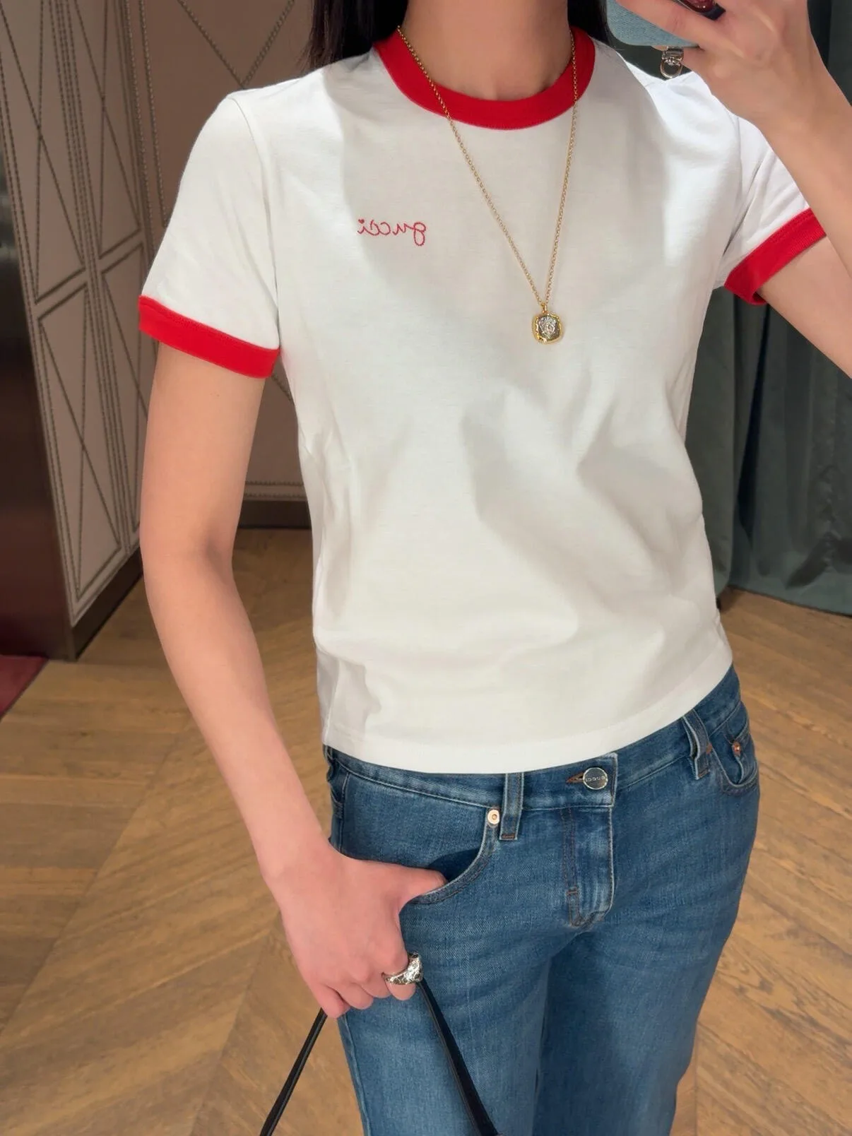 Футболки Женские Gucci 3130314