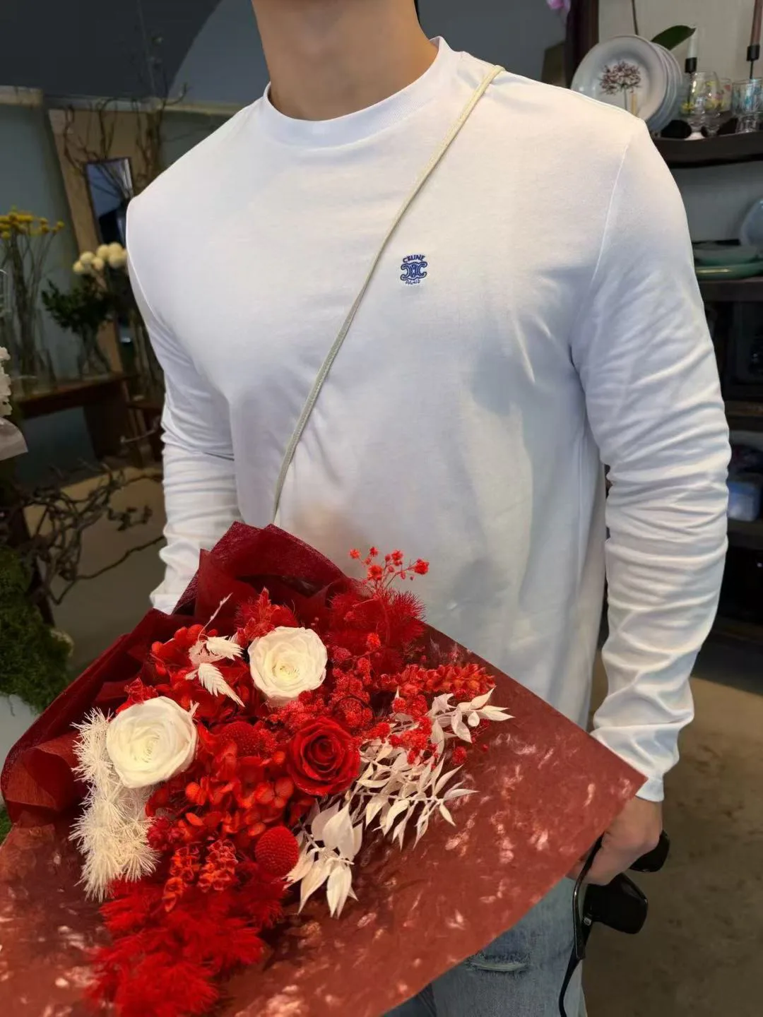 Лонгсливы Мужские Celine 11430091