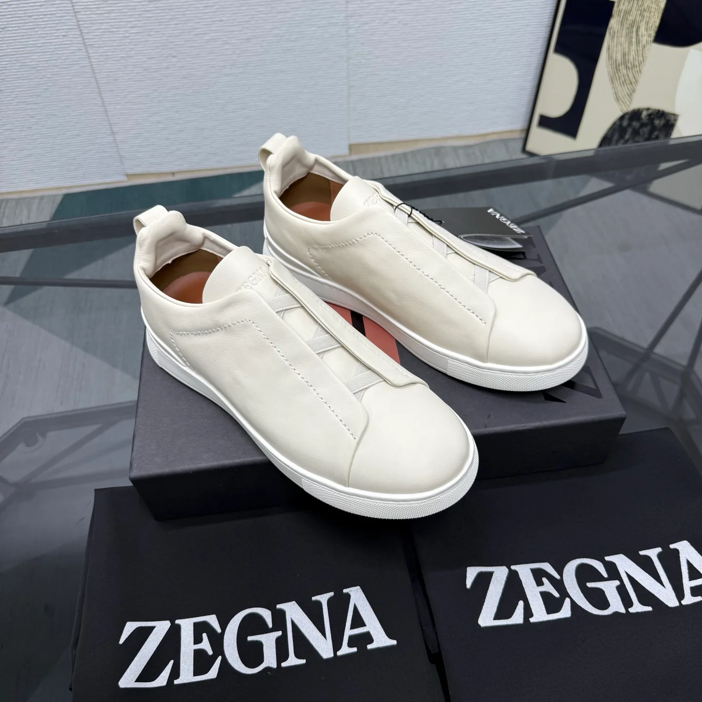 Кроссовки Женские Zegna 18665270
