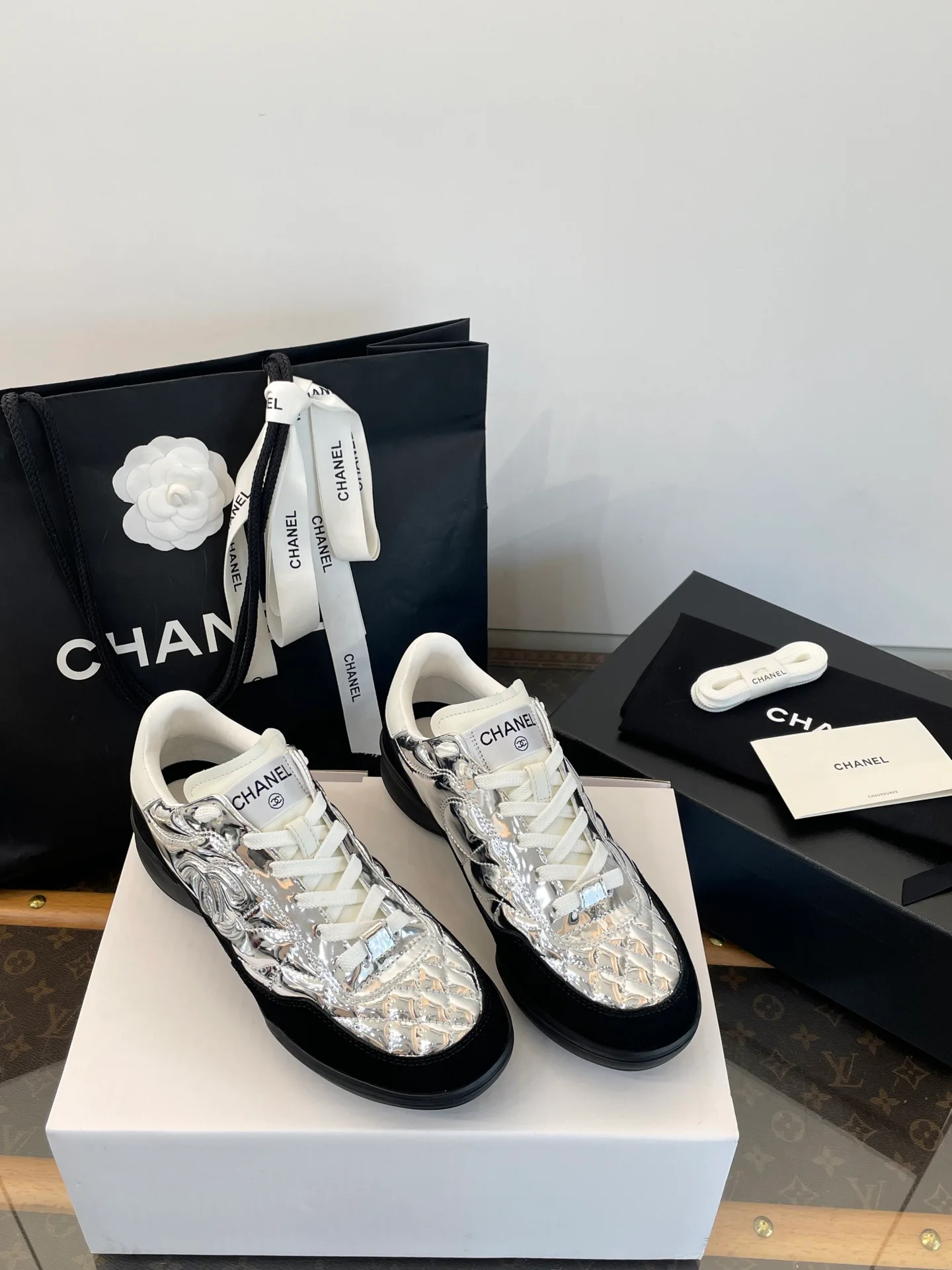 Кроссовки Женские Chanel 459077