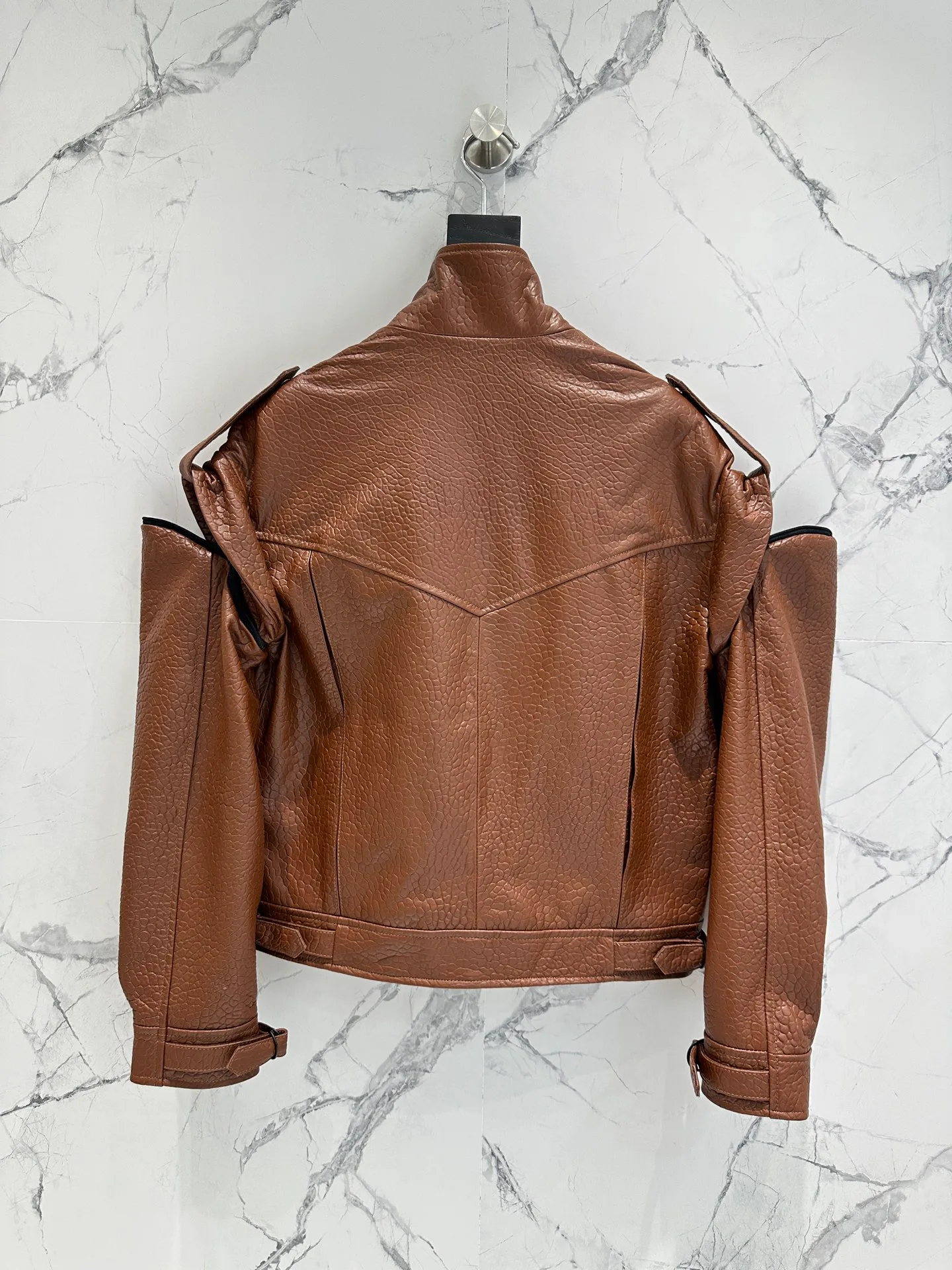 Кожаные Куртки И Дублёнки Женские Saint Laurent 11598151