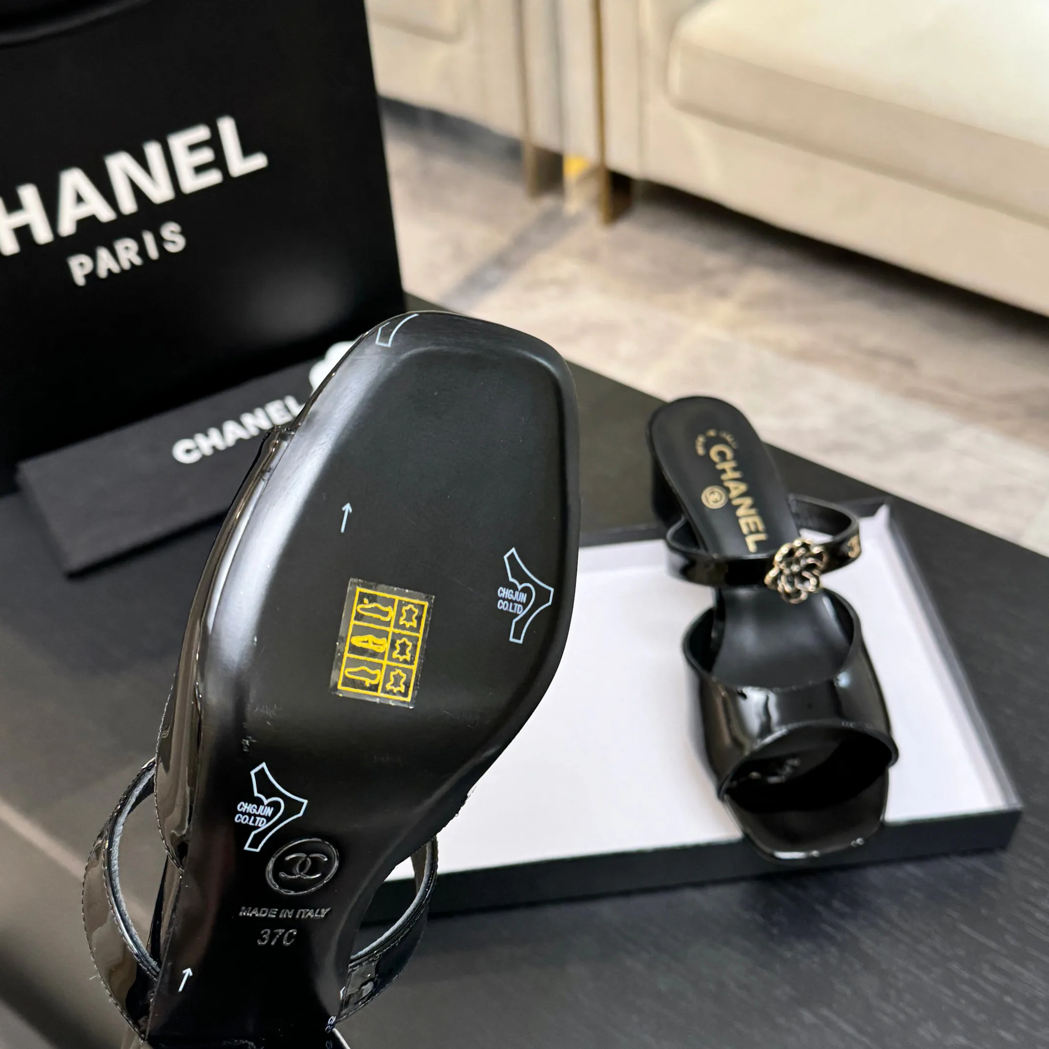 Босоножки Женские Chanel 2578935