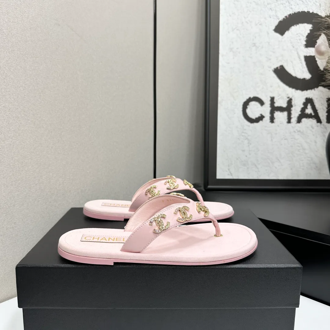 Шлепанцы Женские Chanel 1518408