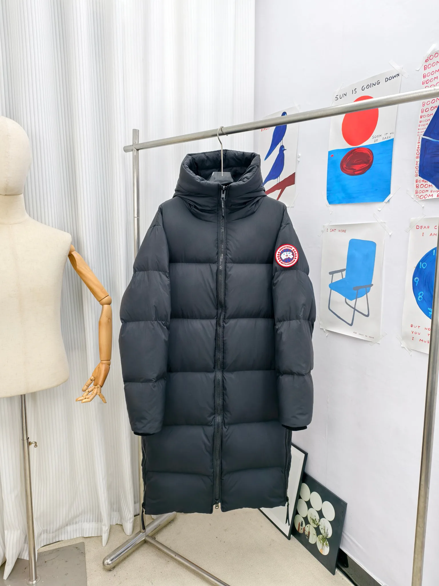 Пуховики Женские Canada Goose 359863